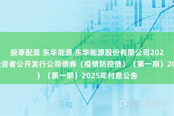股莘配资 东华能源 东华能源股份有限公司2021年面向专业投资者公开发行公司债券(疫情防控债)(第一期)2025年付息公告